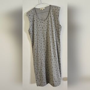 Rhìe cotton eyeball pattern mini dress.